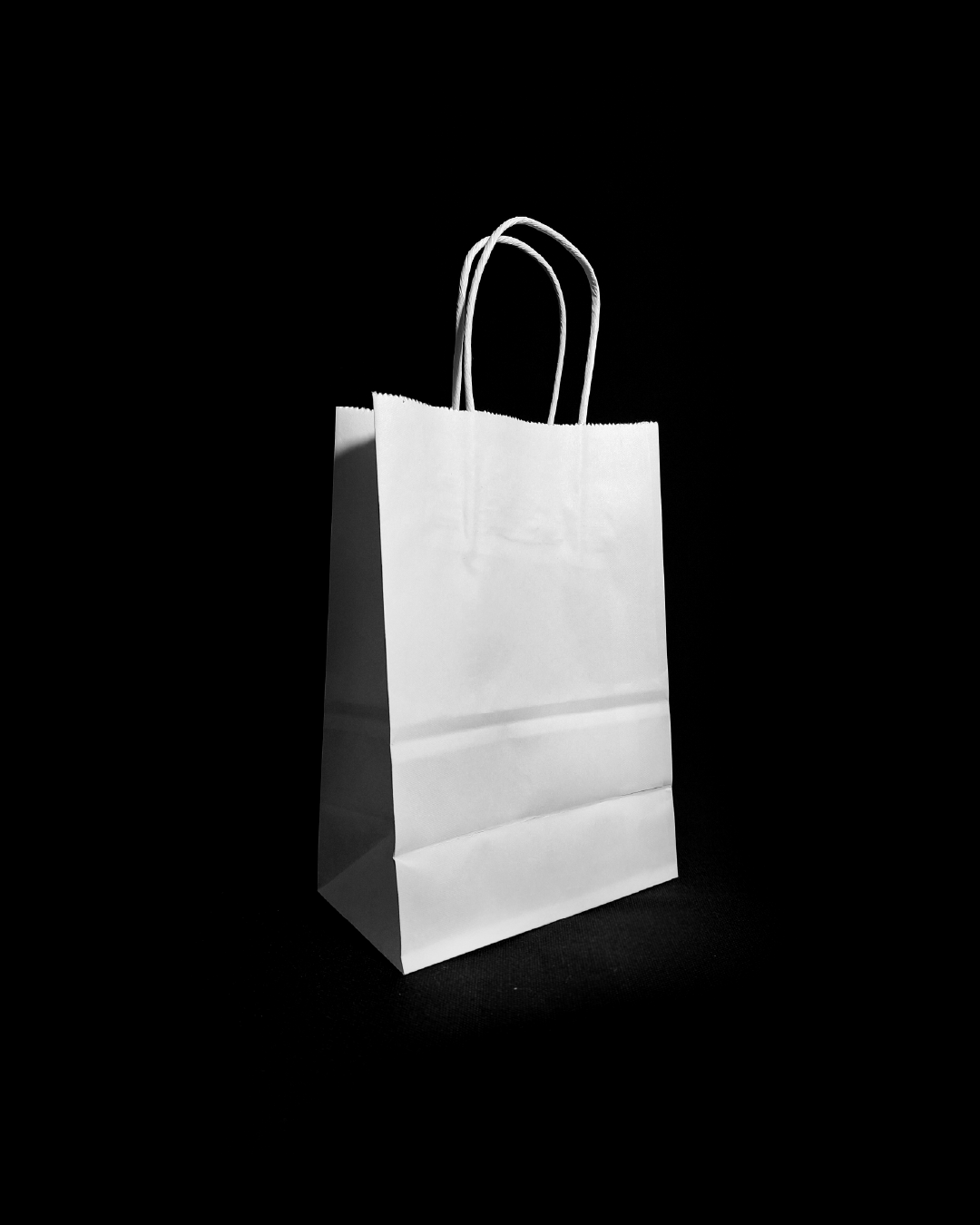 Bolsa Blanca de Papel 14x20x8 cm