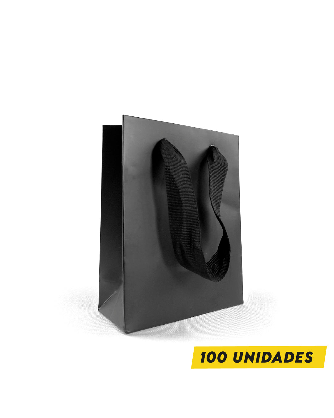 Bolsa Alta Gama Negra 13x17x6 cm