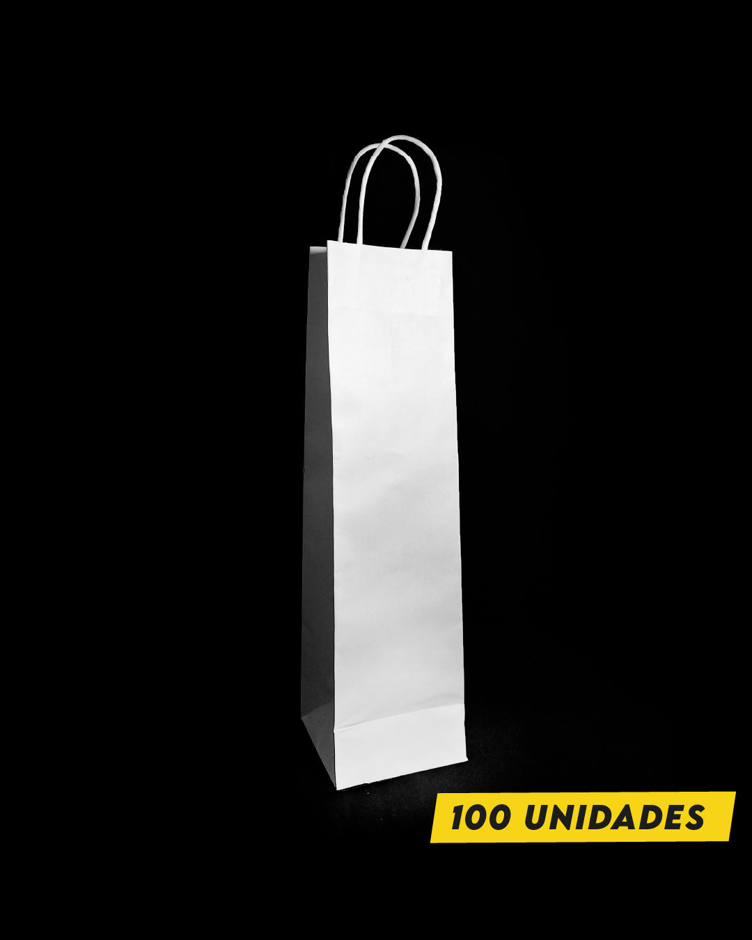 Bolsa Blanca de Papel 14x40x8cm