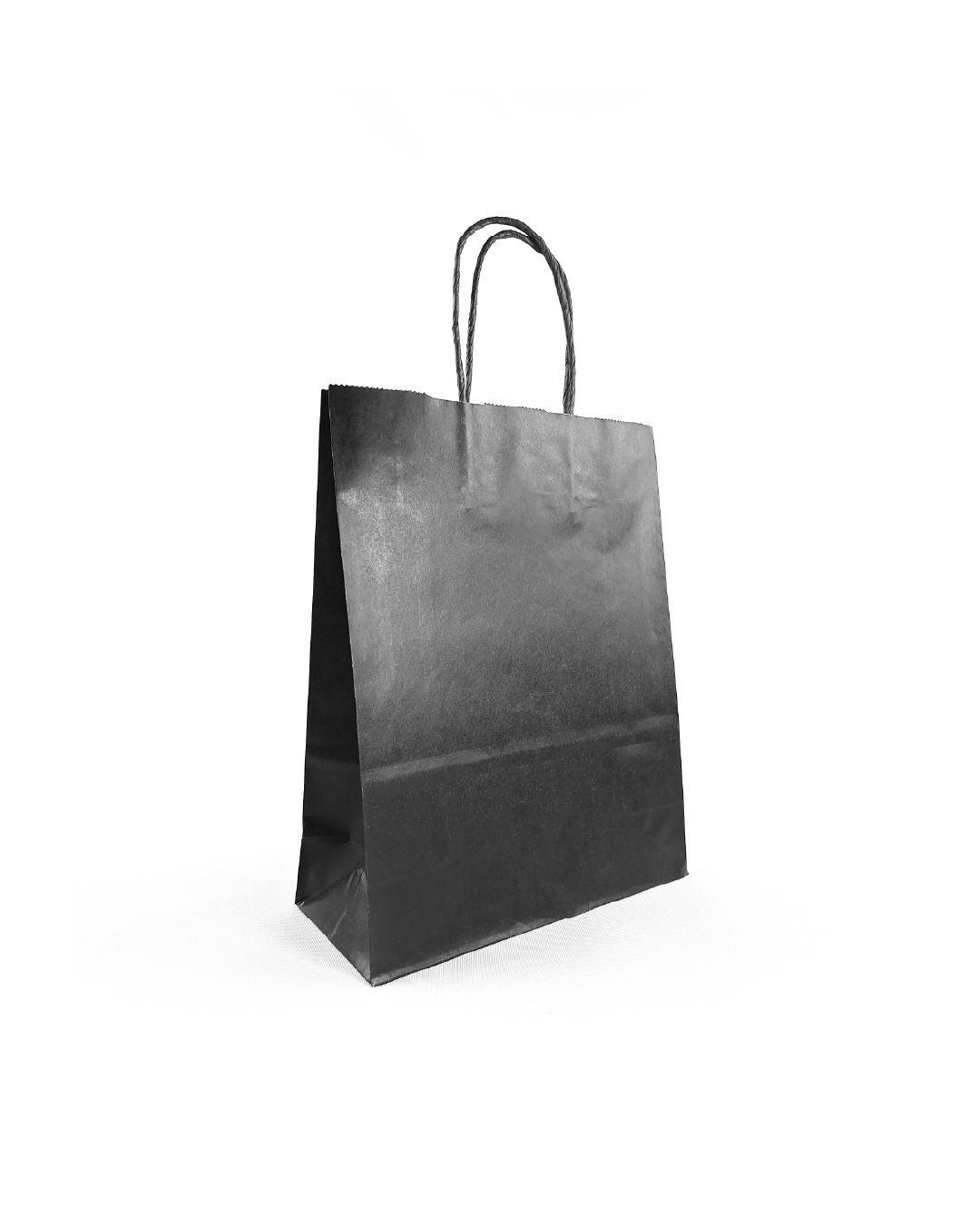 Bolsa Negra de Papel 14x20x8 cm