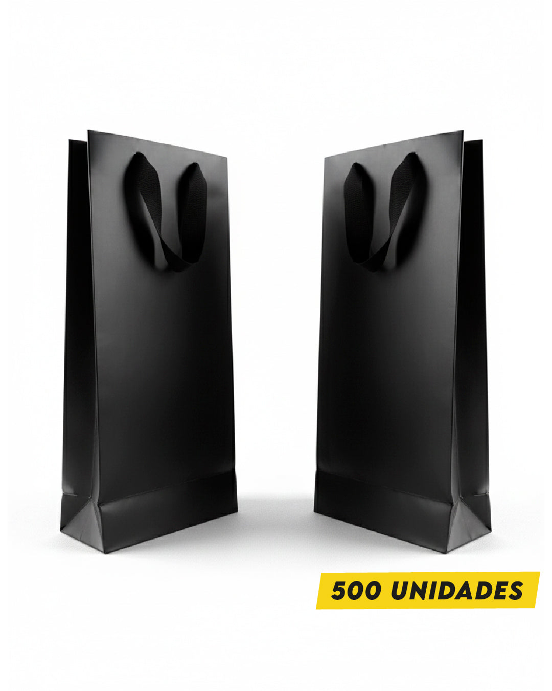 Bolsa Alta Gama Negra 14x40x8 cm