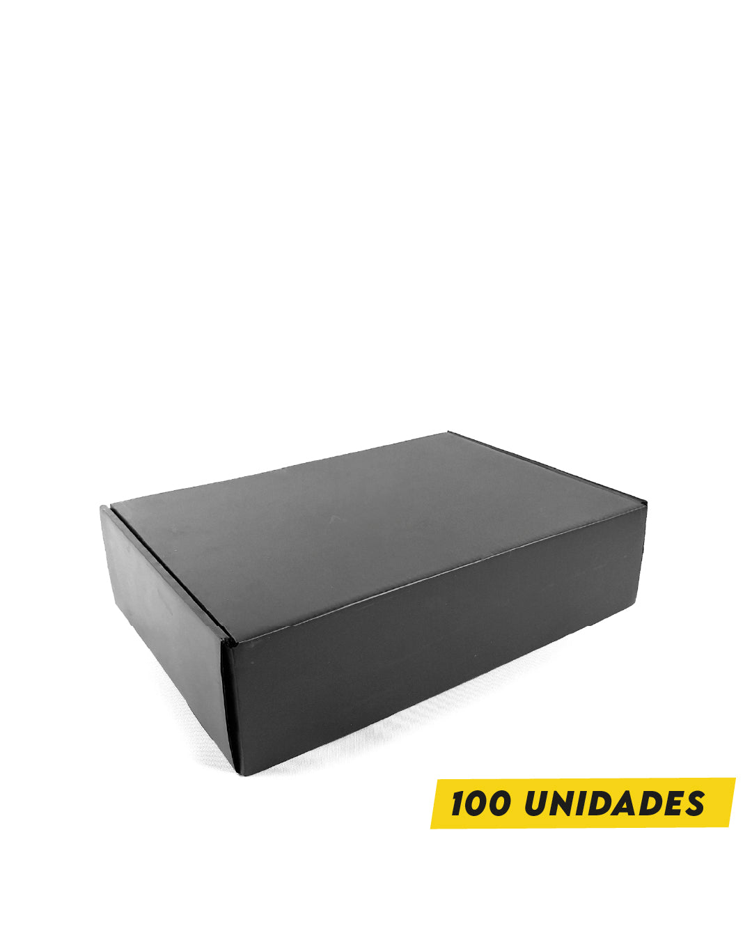 Caja Autoarmable Alta Gama Negra 20x14x6 cm
