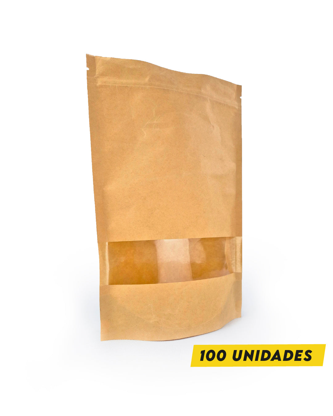 DoyPack Kraft con Ventana 20x30 cm