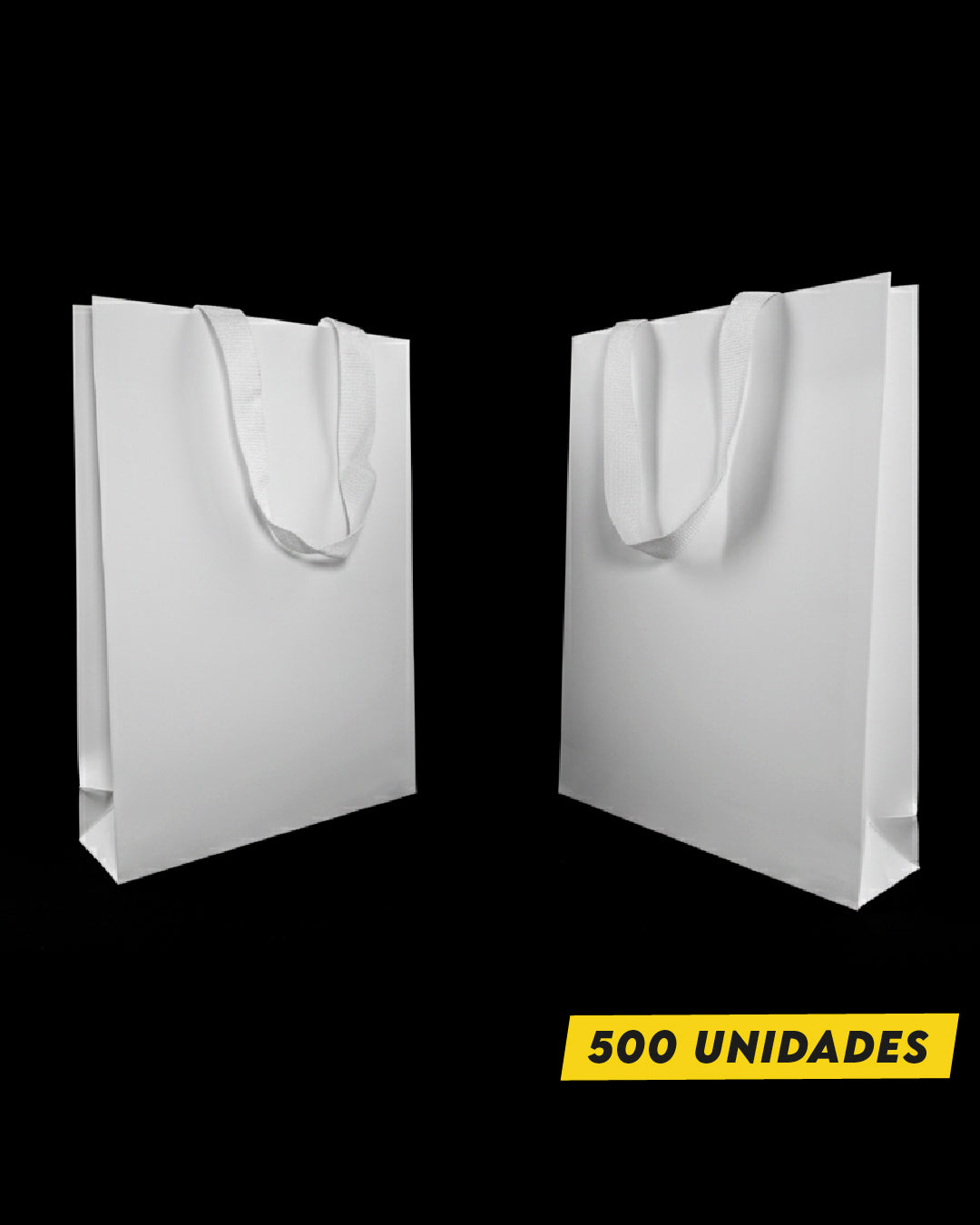 Bolsa Alta Gama Blanca 20x30x6 cm