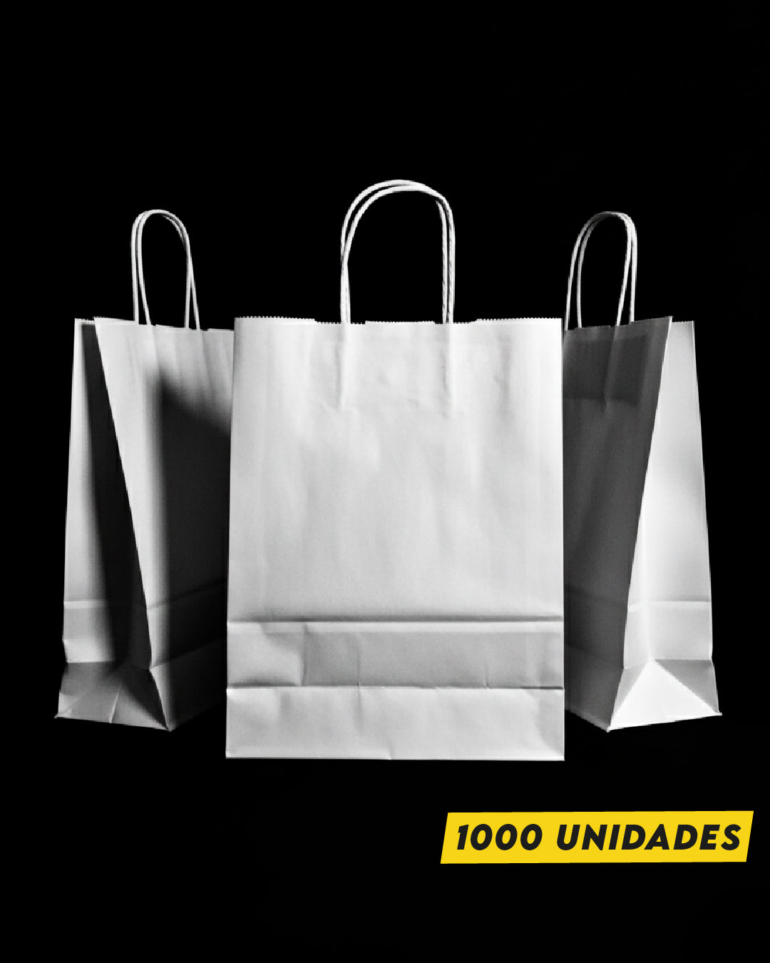 Bolsa Blanca de Papel 22x30x10 cm