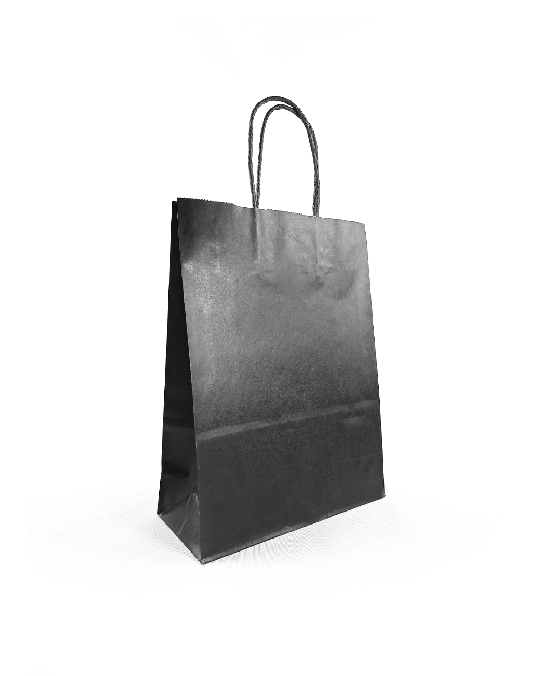 Bolsa Negra de Papel 22x30x10 cm