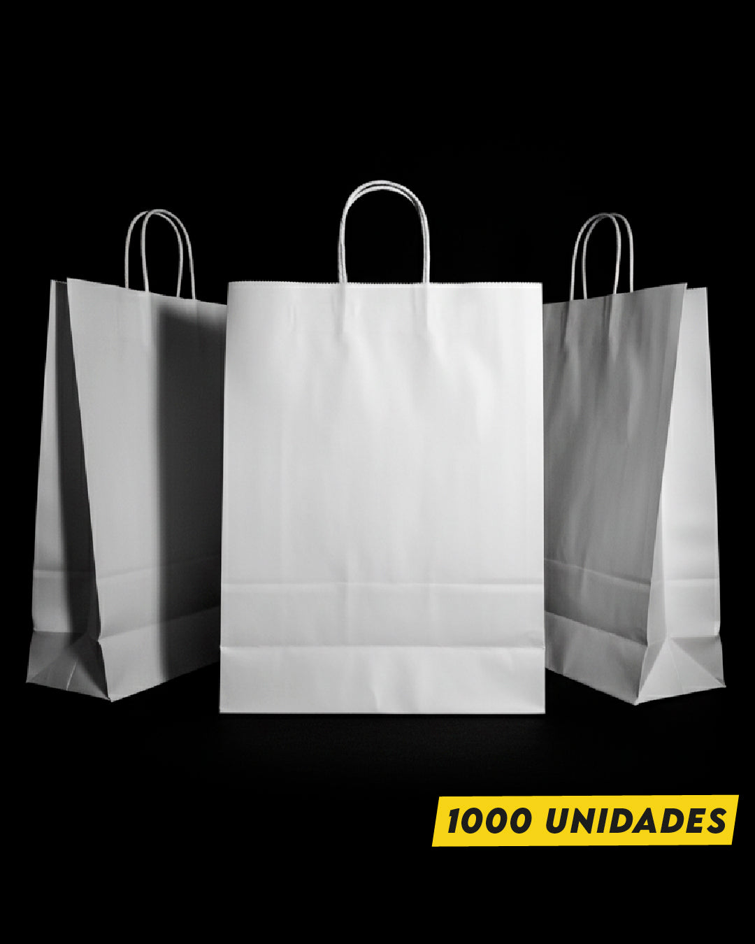 Bolsa Blanca de Papel 30x41x12cm