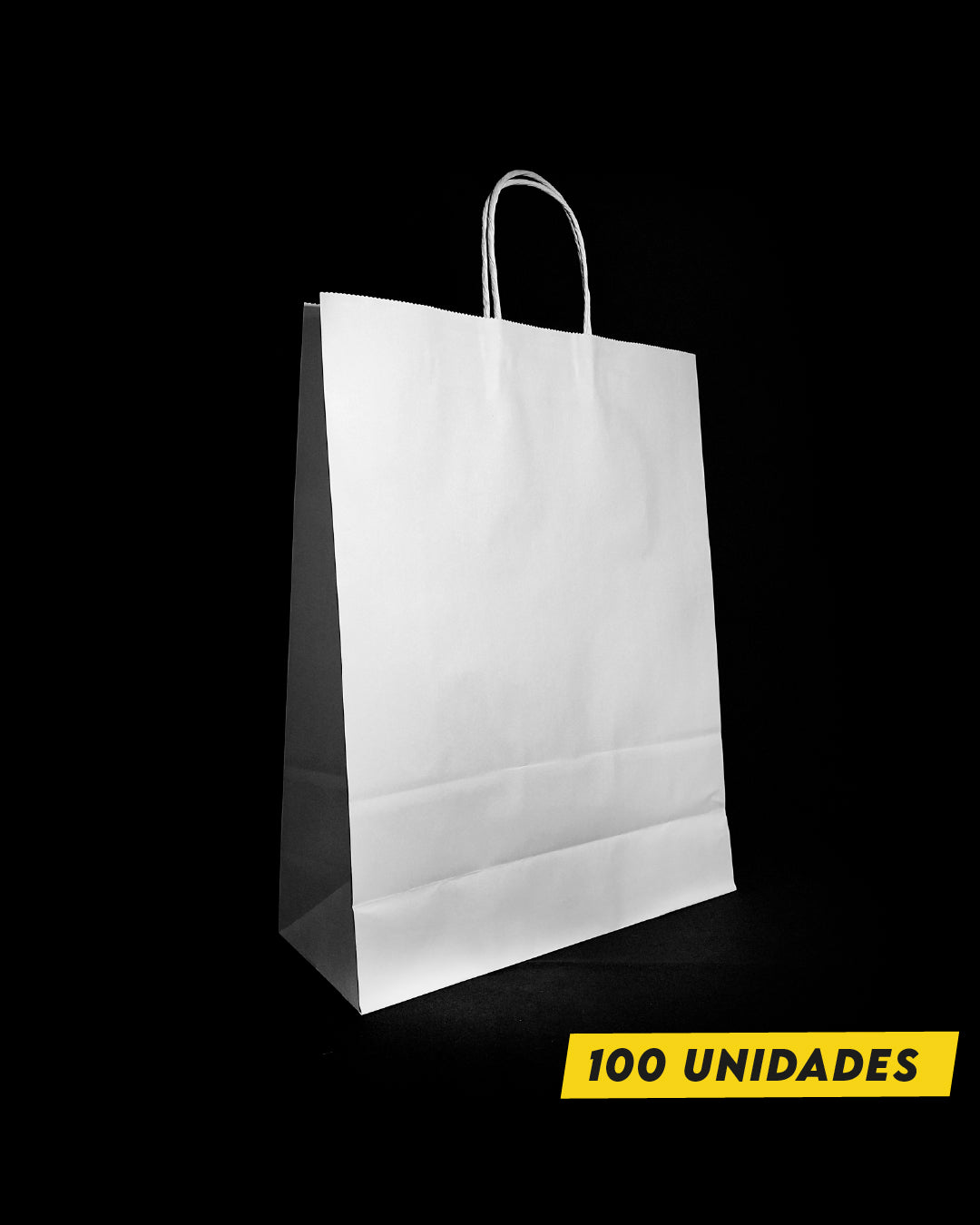Bolsa Blanca de Papel 30x41x12cm