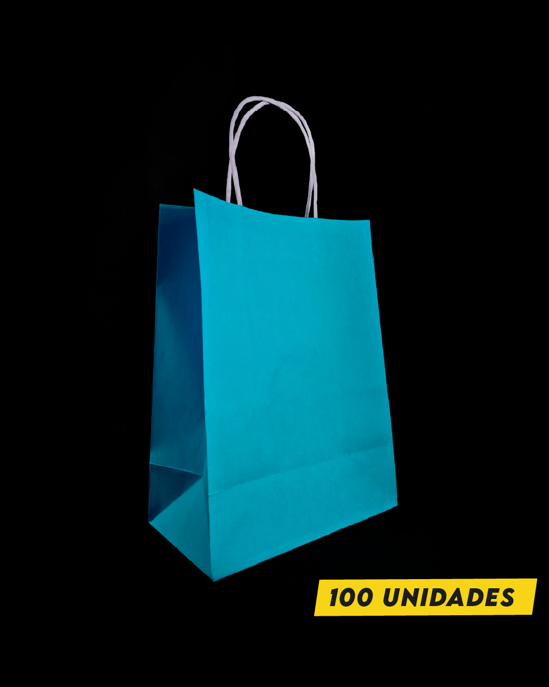 Bolsa Azul de Papel 30x41x12 cm