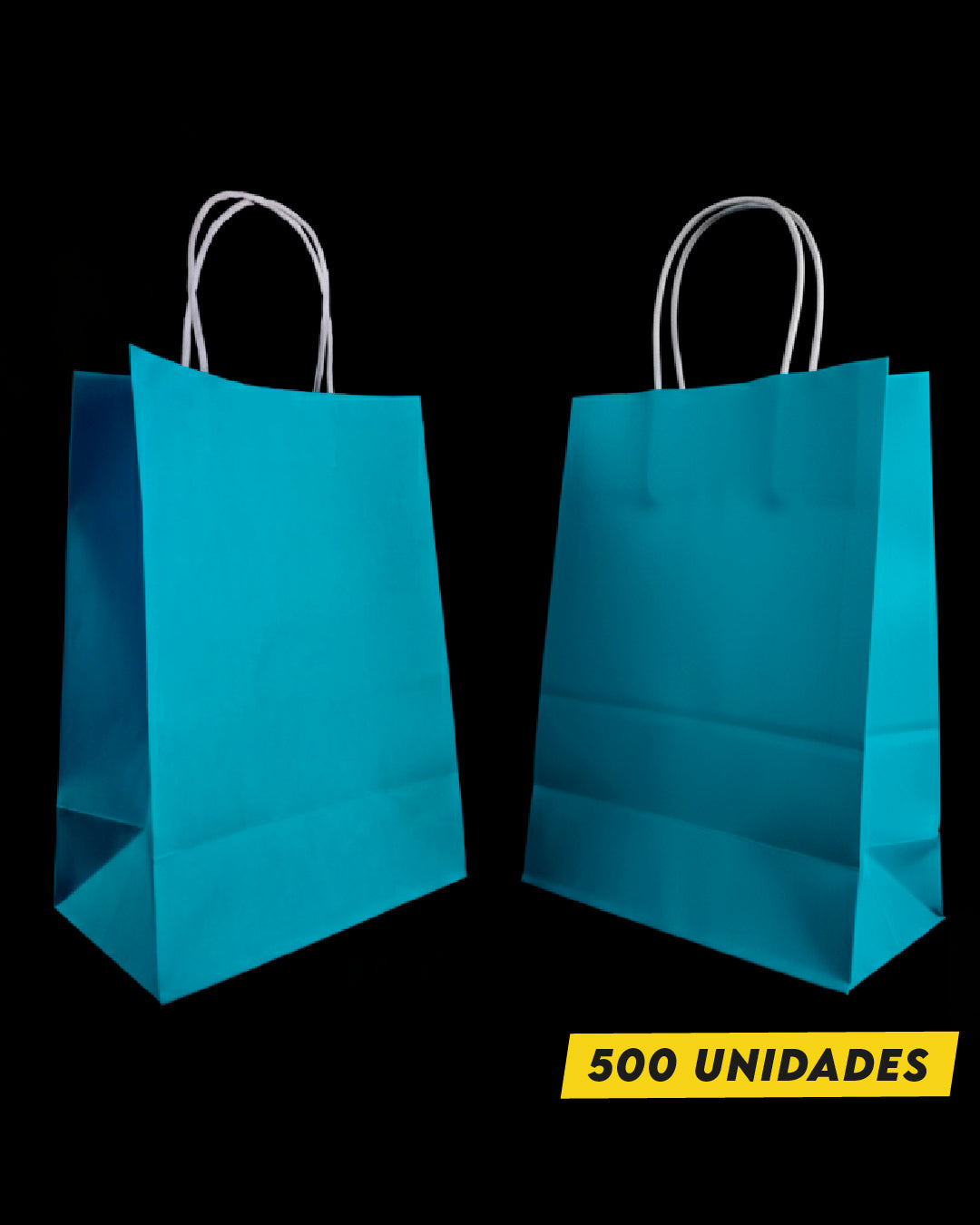 Bolsa Azul de Papel 30x41x12 cm