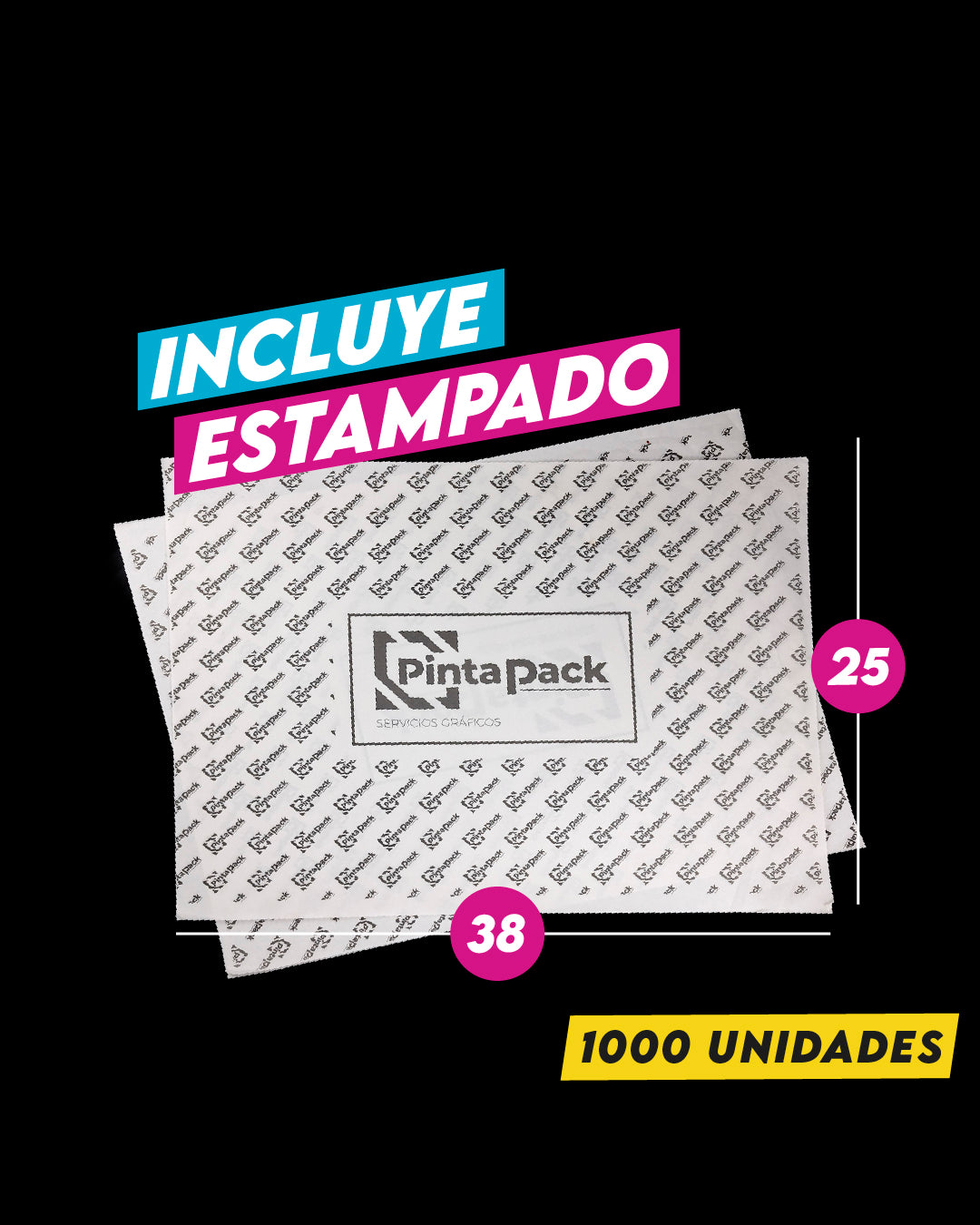 Papel Antigrasa 25x38 cm