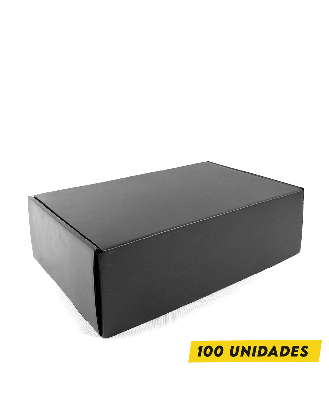 Caja Autoarmable Alta Gama Negra 40x30x10 cm