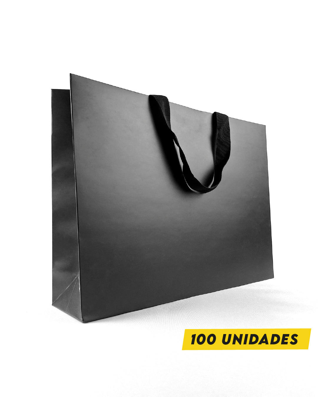 Bolsa Alta Gama Negra 40x30x9 cm