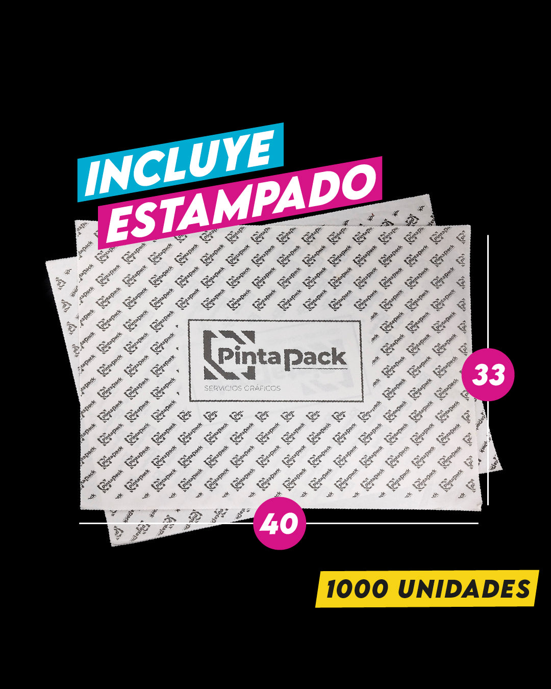 Papel Antigrasa 40x33 cm