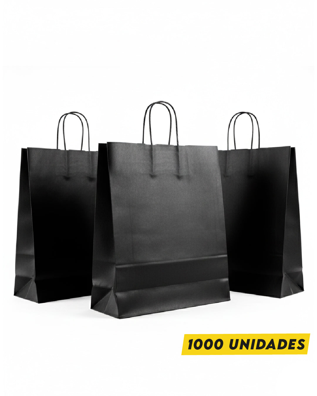 Bolsa Negra de Papel 45x48x15 cm