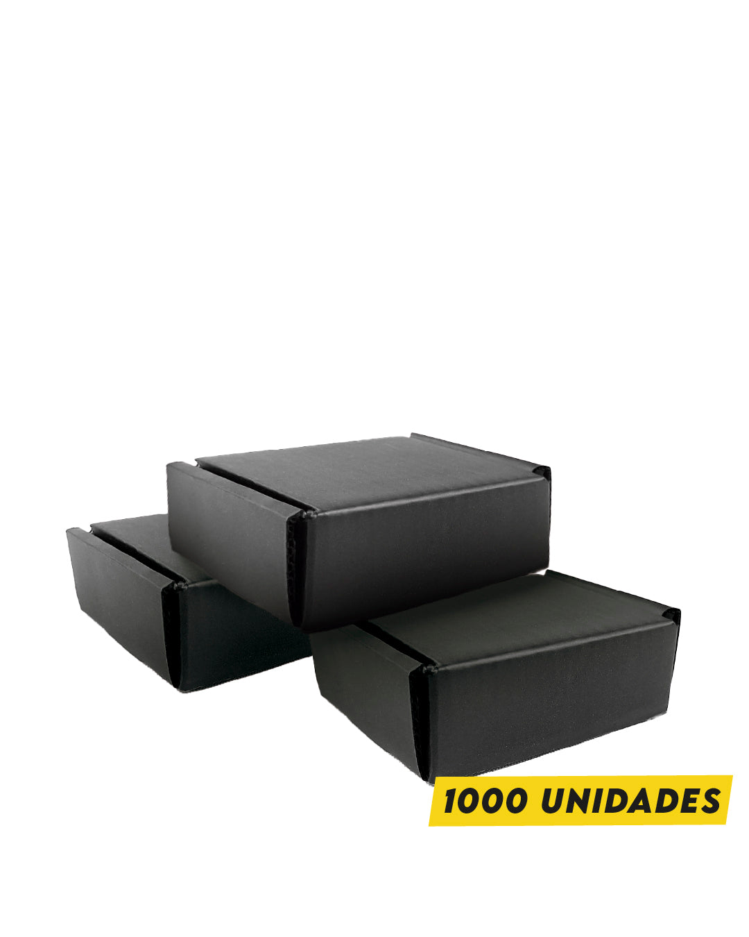 Caja Autoarmable Alta Gama Negra 8x6x3 cm