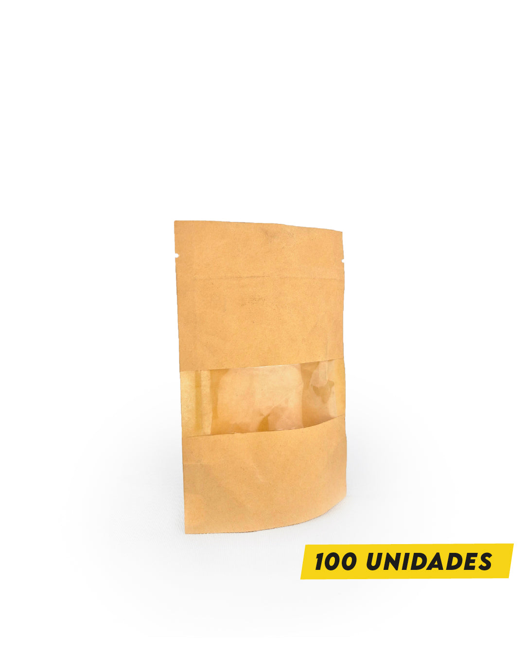 DoyPack Kraft con Ventana 9x14 cm