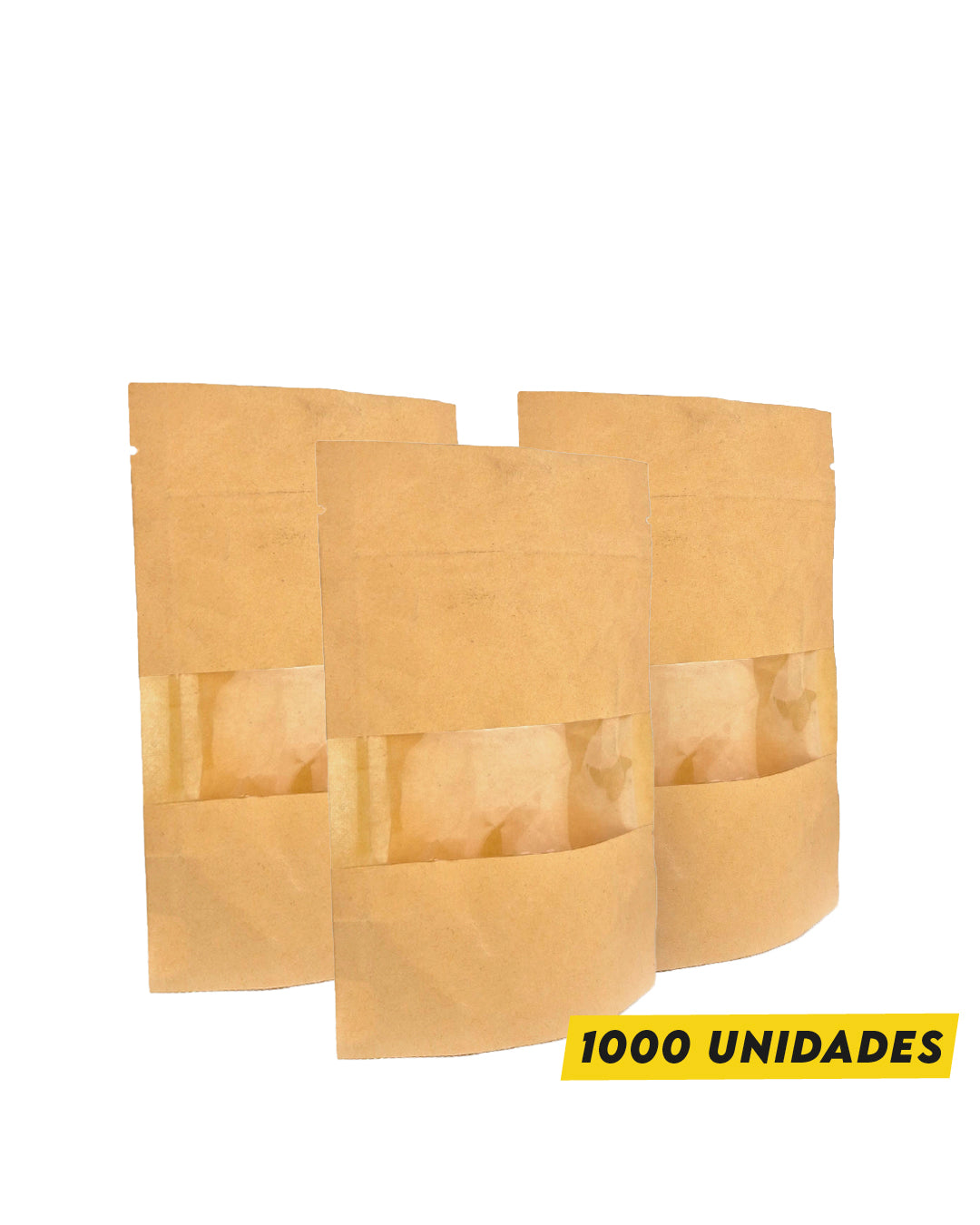 DoyPack Kraft con Ventana 9x14 cm