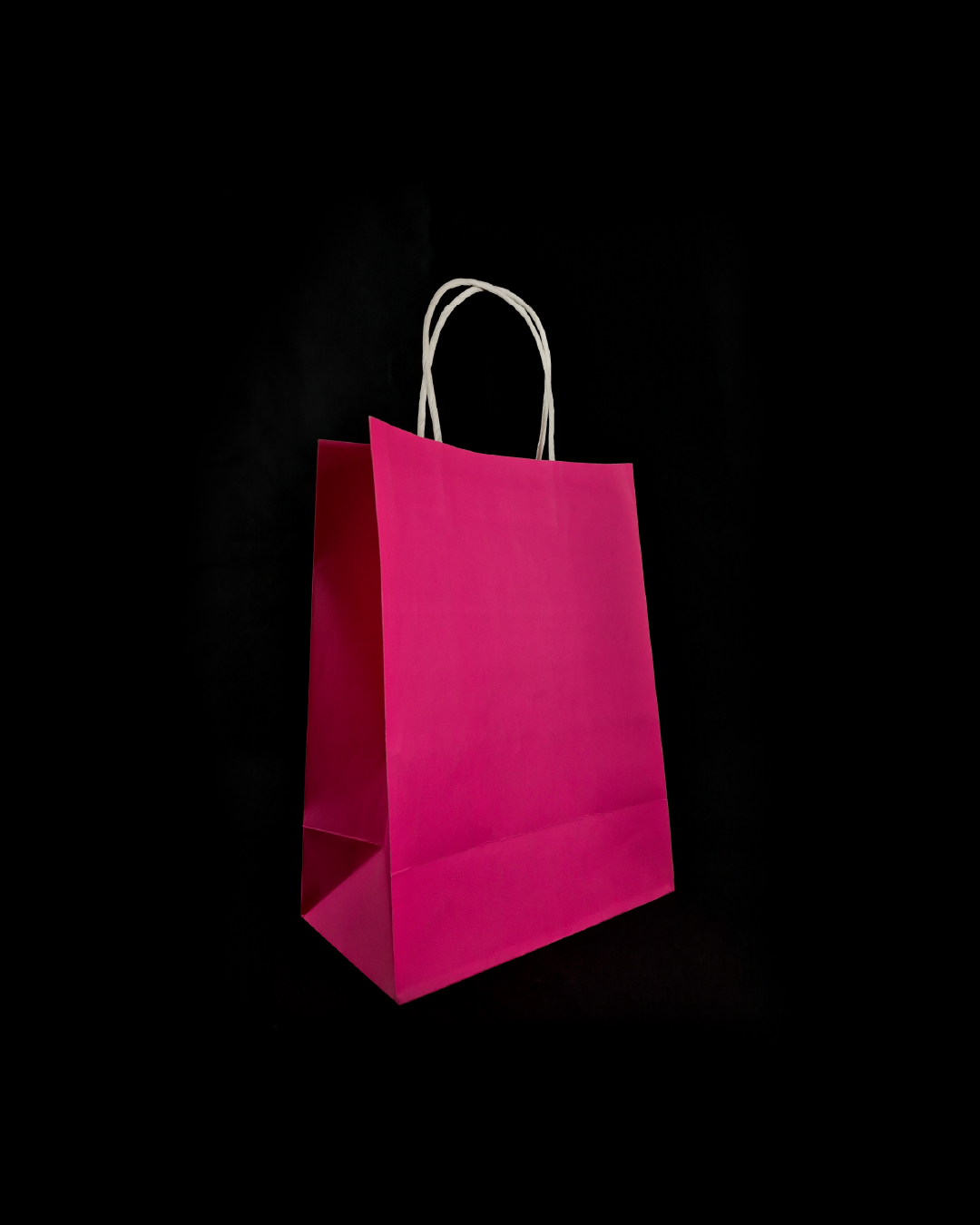 Bolsa Rosada de Papel 14x20x8 cm