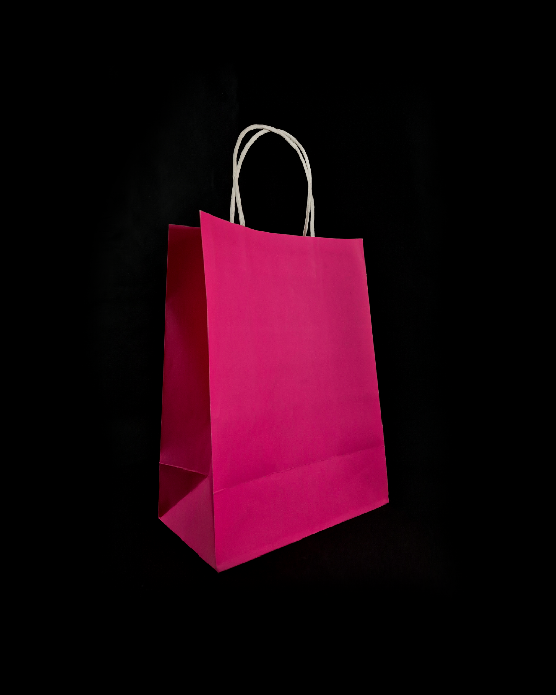 Bolsa Rosada de Papel 22x30x10 cm
