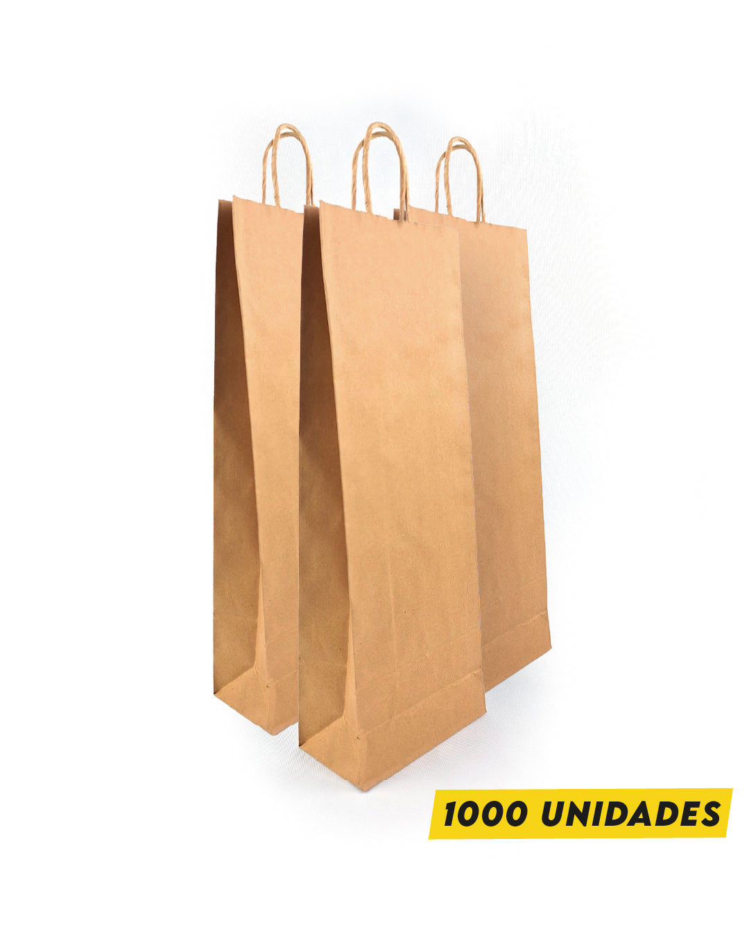 Bolsa Kraft 14x40x8 cm